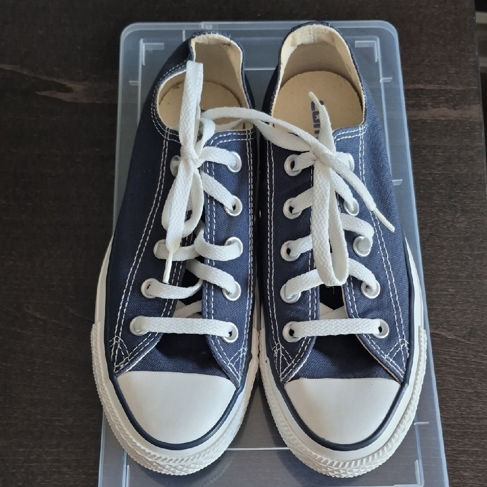 Converse Blue and White Chuck Taylor Sneakers
